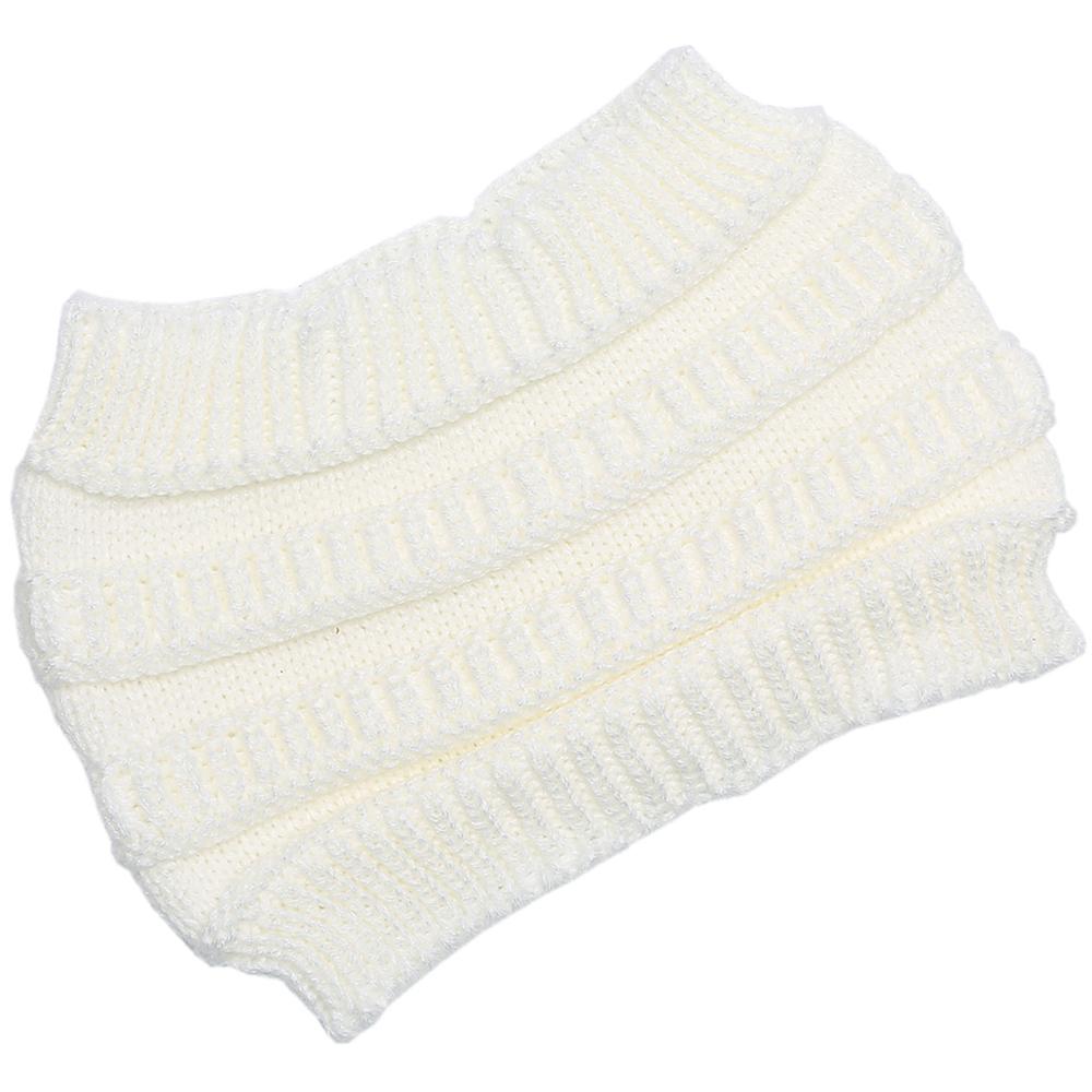 Bonnet en crochet queue de cheval