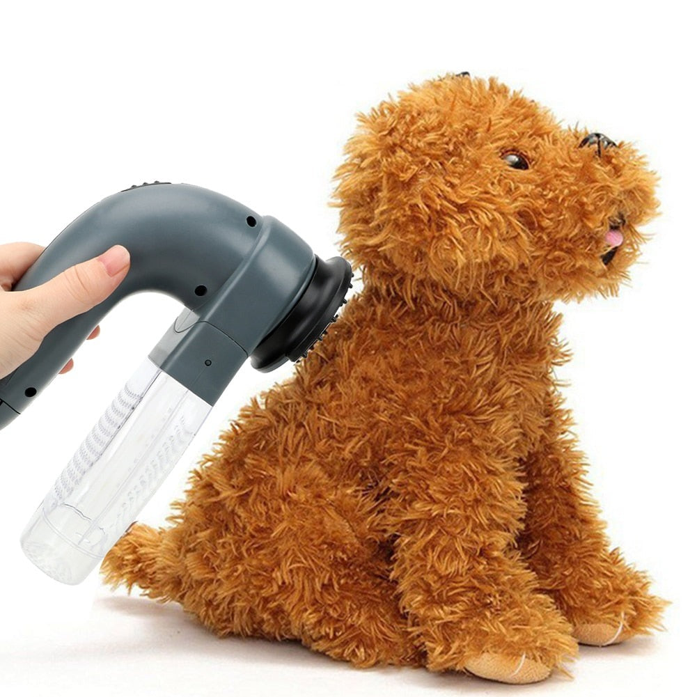 Brosse aspirante anti poils sans fil