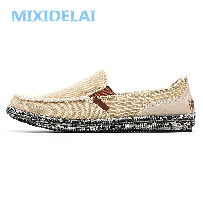 Mocassins en toile pour homme