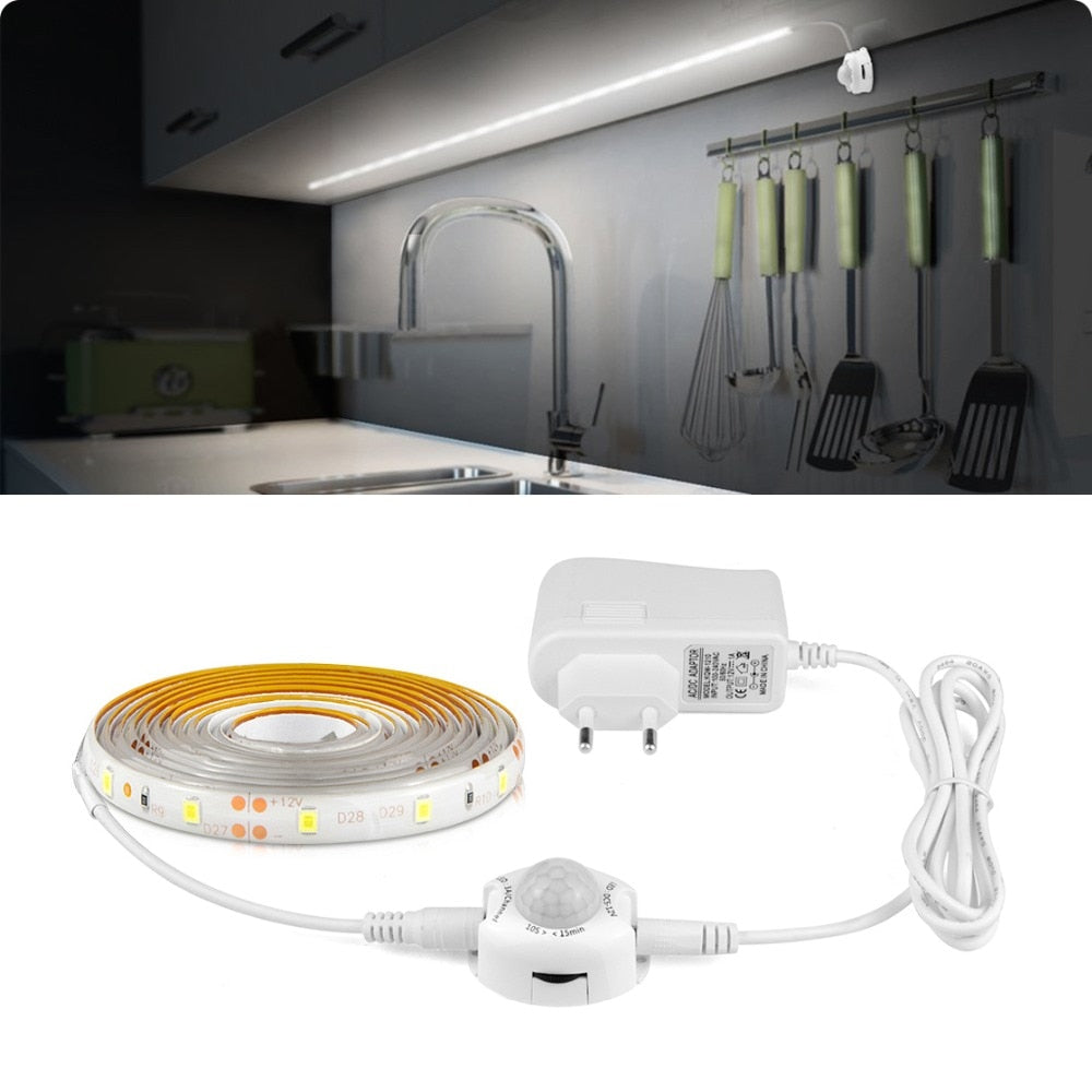 Bande Lumineuse LED ULTRA FLEXIBLE - détecteur de mouvements