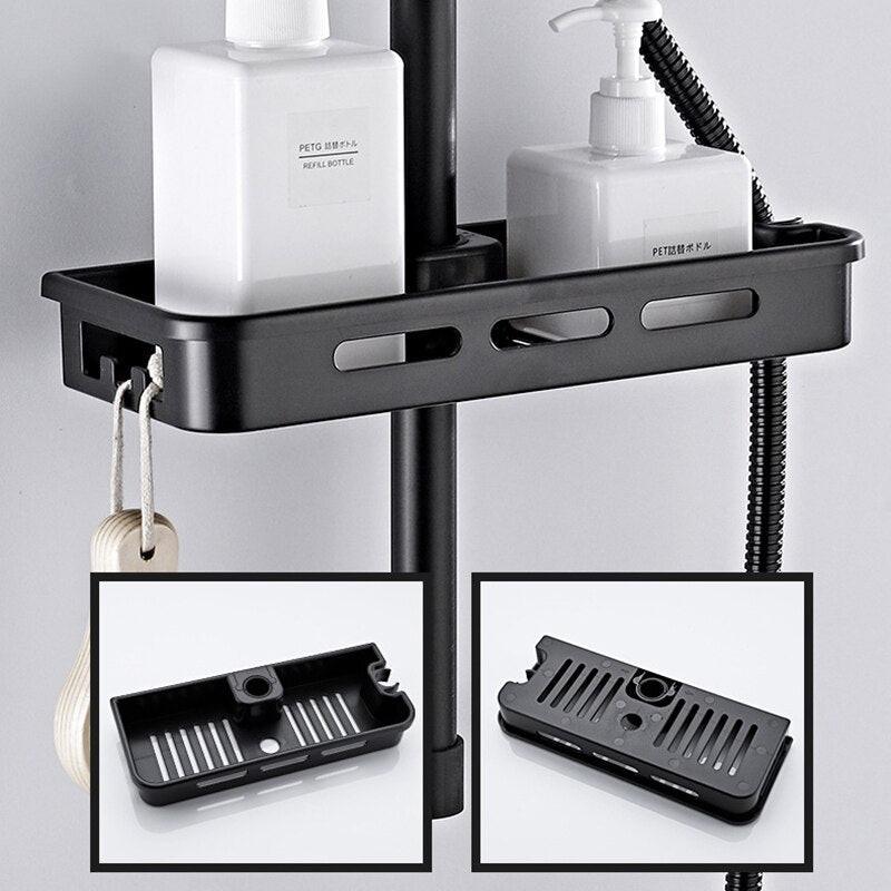 Etagère de douche sans perçage