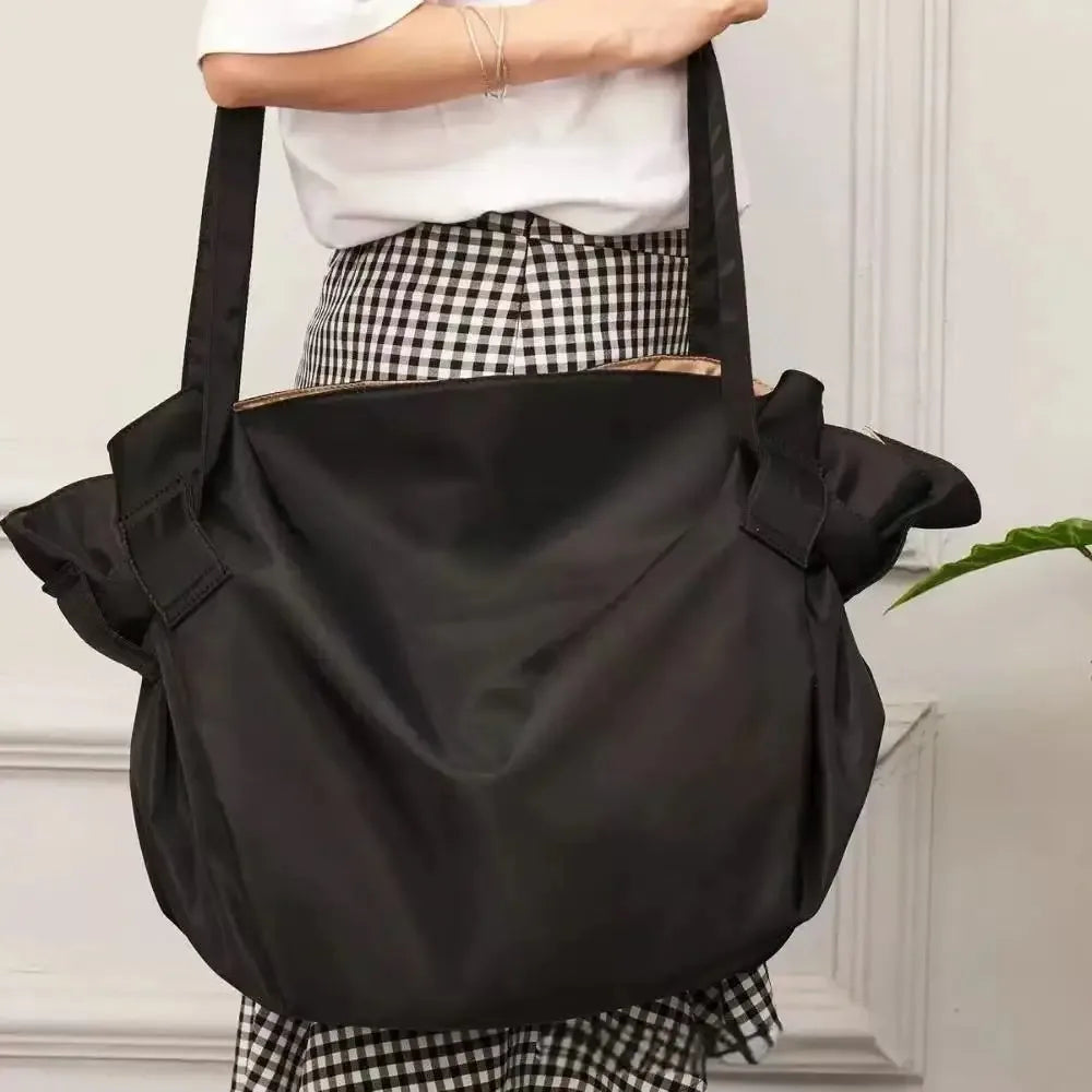 Sac de Voyage Pliable Grande Capacité – Fourre-Tout Imperméable avec Tapis de Pique-Nique Inclus