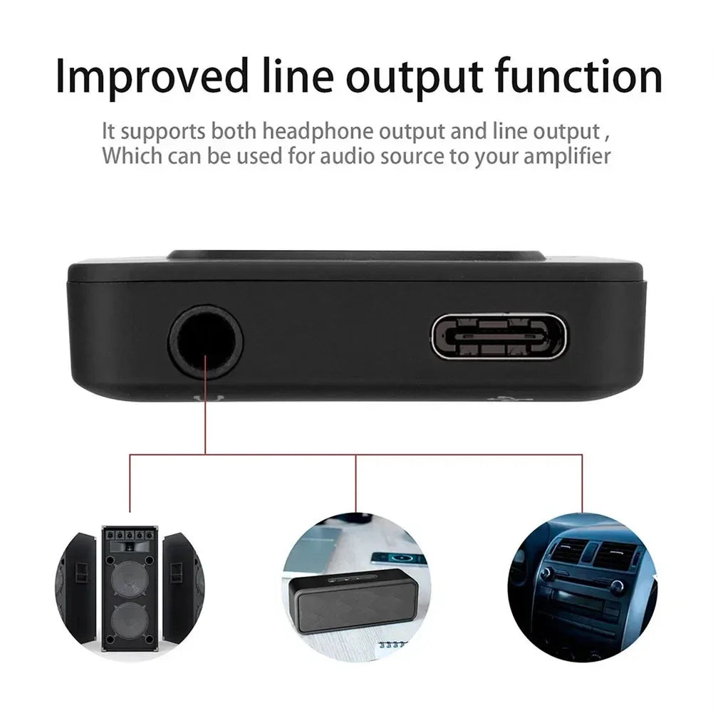 Lecteur MP3 portable, Radio FM avec écran 5,4 pouces + Carte 128Gb
