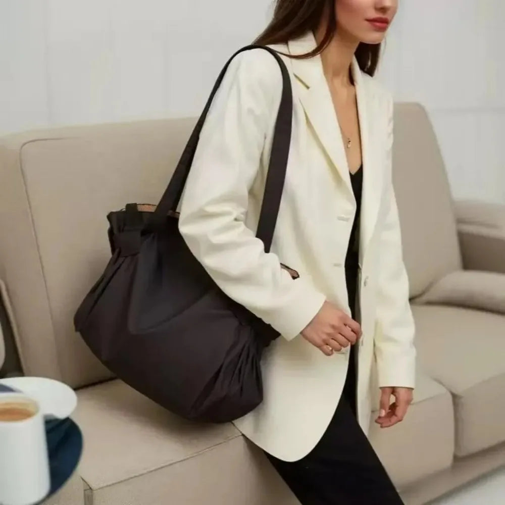 Sac de Voyage Pliable Grande Capacité – Fourre-Tout Imperméable avec Tapis de Pique-Nique Inclus