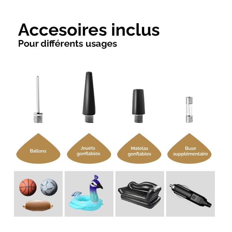 Gonfleur pour pneus compact