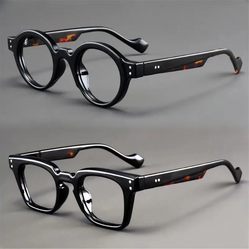 Lot de 2 Lunettes de Lecture Vintage Rondes & Carrées