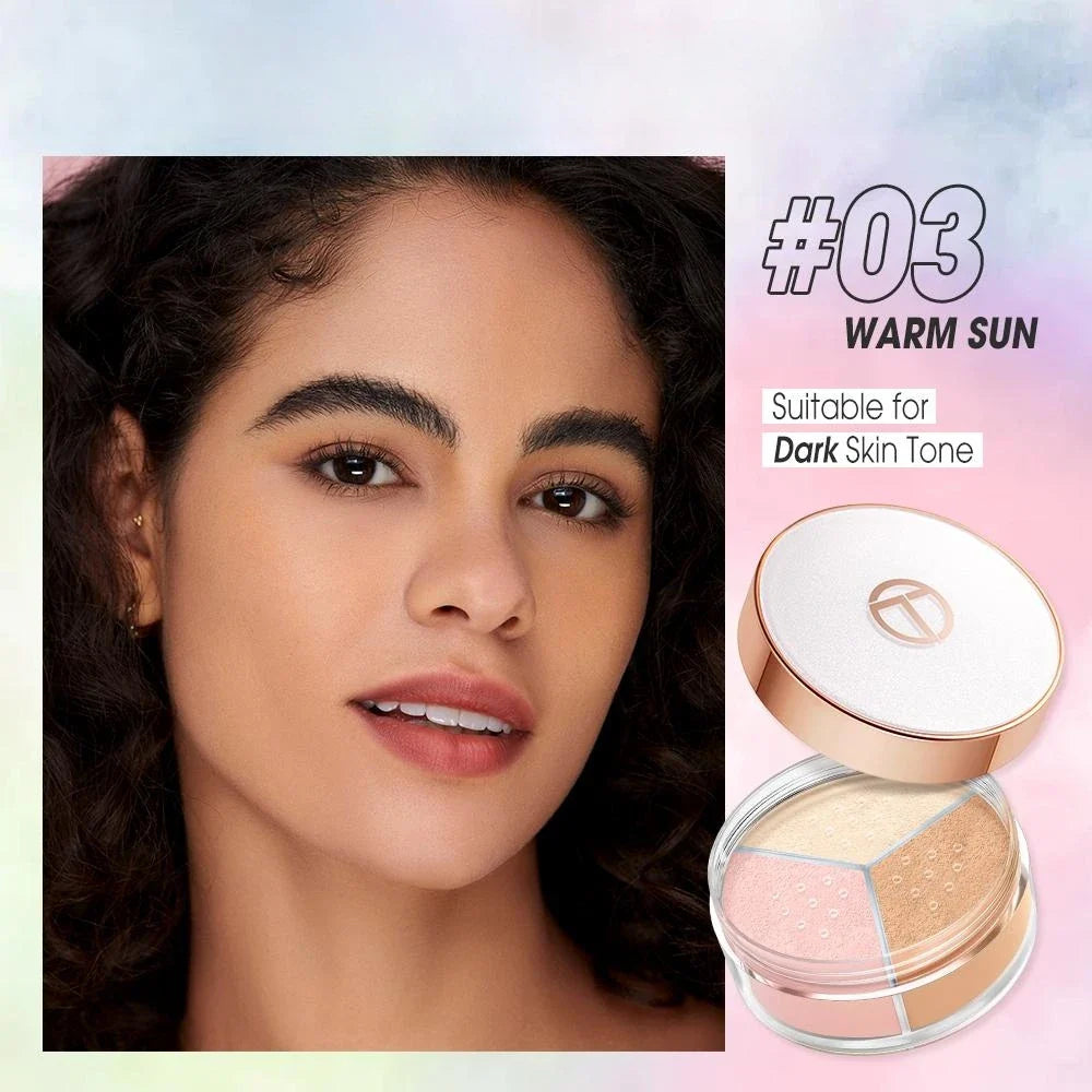 Poudre de Maquillage Correctrice Anti-rougeur