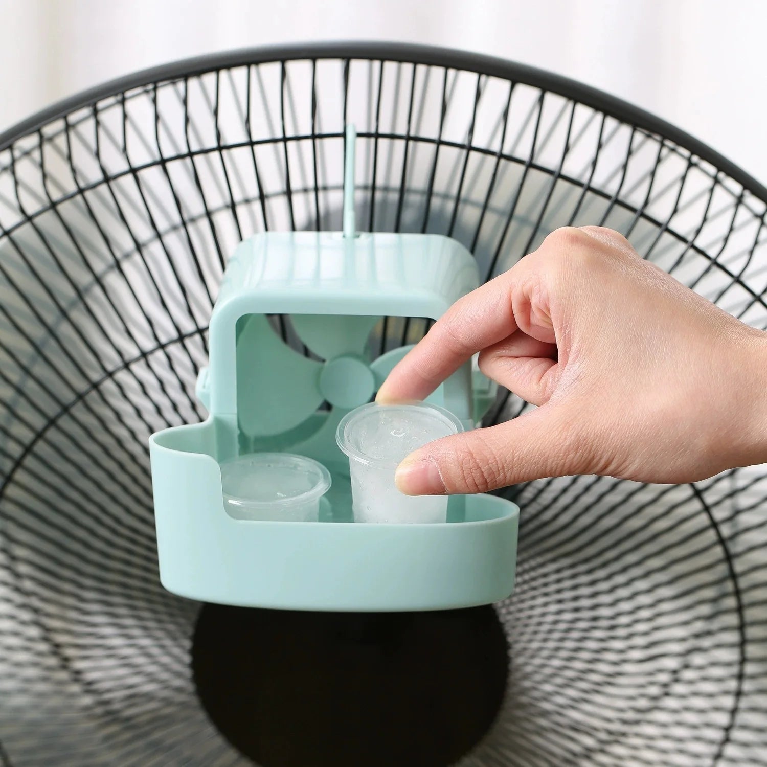 Bac Humidificateur pour Ventilateur – Réservoir d’Eau Rafraîchissant pour Ventilateur de Sol et de Bureau