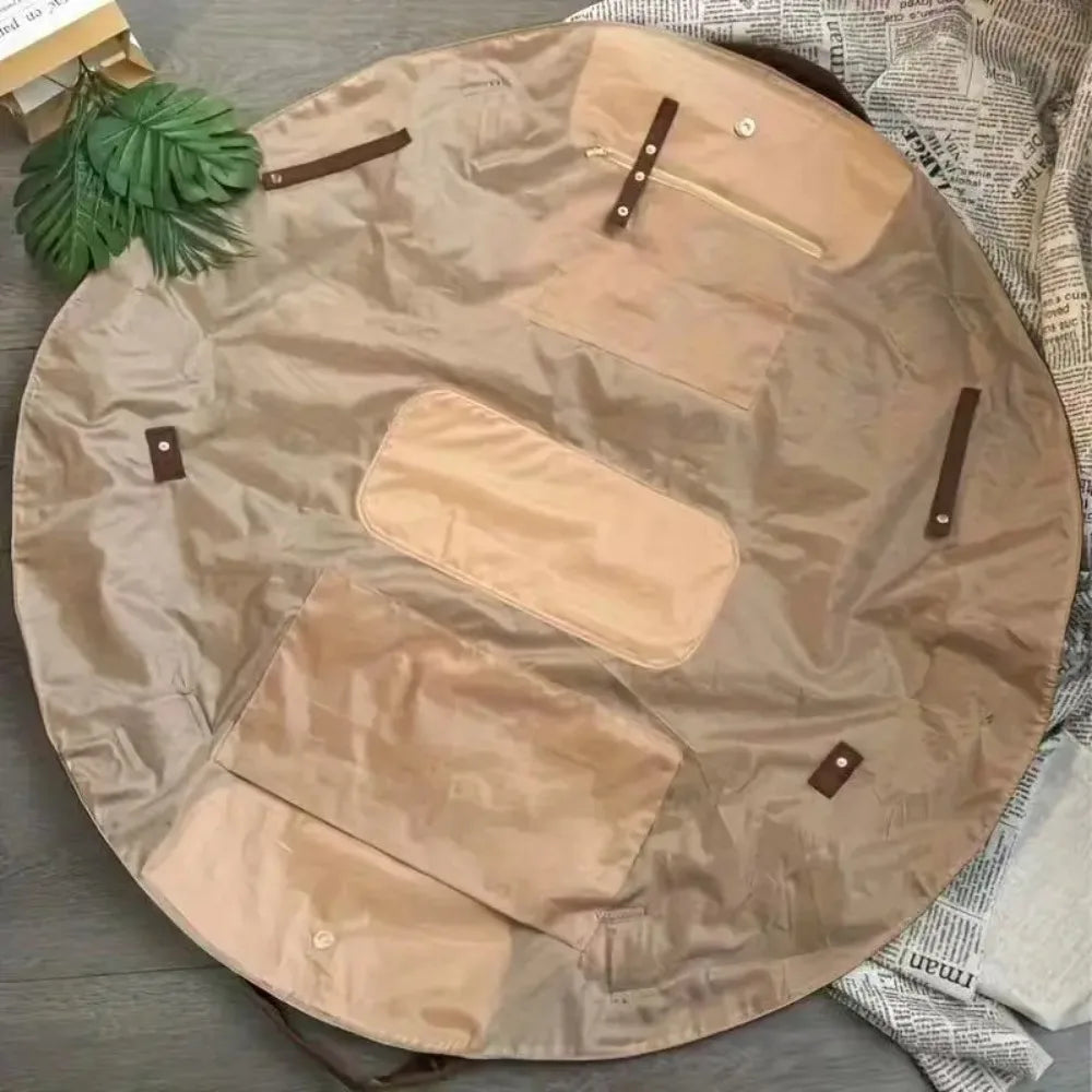Sac de Voyage Pliable Grande Capacité – Fourre-Tout Imperméable avec Tapis de Pique-Nique Inclus
